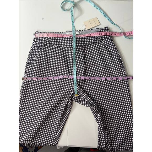 New Peter Millar Women's Surge Gingham Print Performance Ankle Golf Pants Active - Picture 9 of 11
